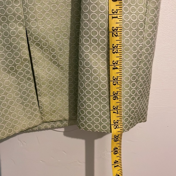 Henry Lee 2-Pc Dress Suit, Light Lime, Straight Line, 3/4 Sleeves, size 10P - Picture 4 of 16